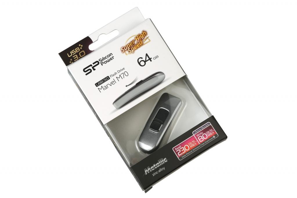 Silicon Power Marvel M70 Flash Memory - 64GB فلش مموري سيليکون پاور مدل Marvel M70 ظرفيت 64 گيگابايت