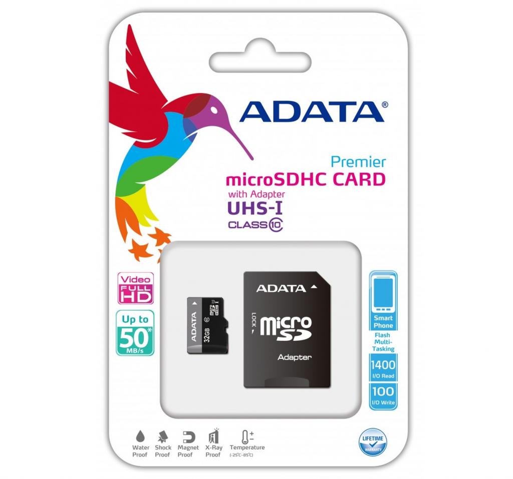 فلش مموري OTG اي ديتا مدل DashDrive Durable UD320 ظرفيت 64 گيگابايت