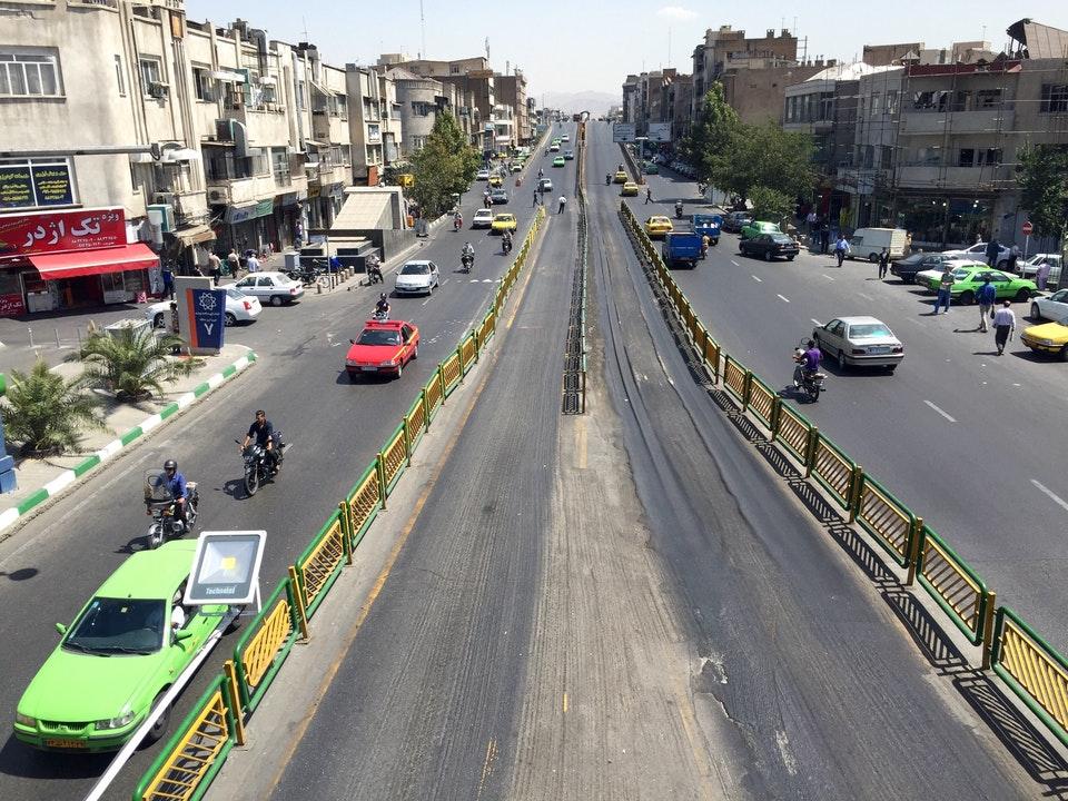 خیابان انقلاب اسلامی (شاهرضا) کجاست؟
