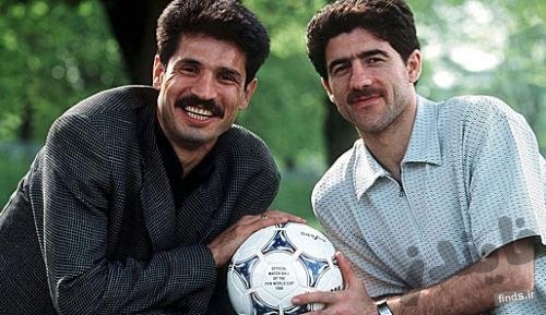 علی دایی در بارسلونا