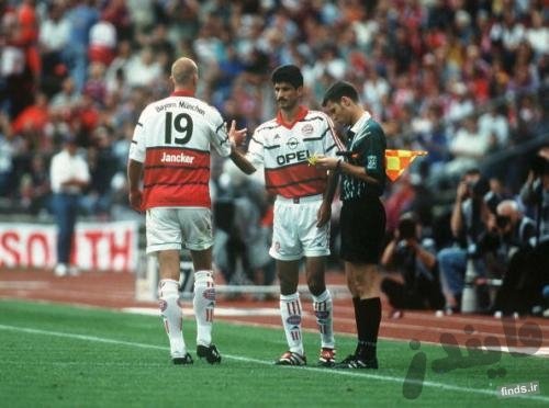 علی دایی در بارسلونا