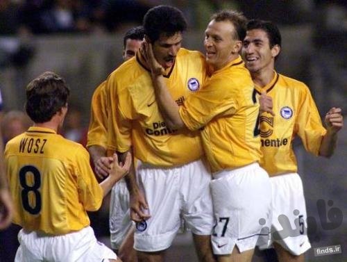 علی دایی در بارسلونا