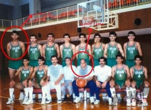 دستفروشی که هشت سال بازیکن تیم ملی بسکتبال ایران بود