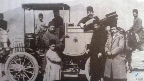 تصویر اولین خودروی وارداتی ایران