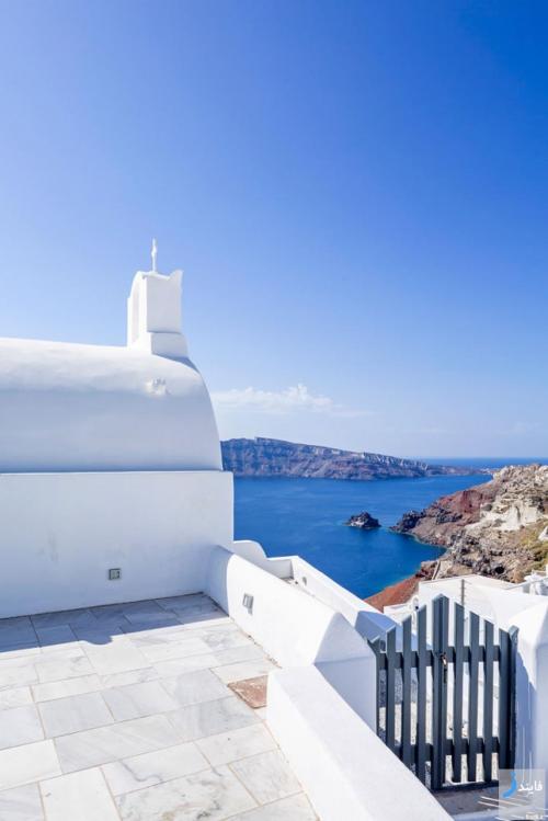 تصاویری زیبا از هتل Katikies در سانتورینی یونان