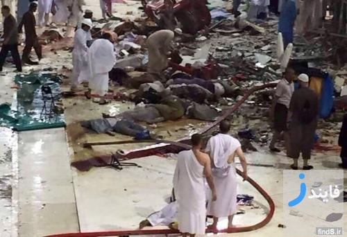 107 کشته در پی سقوط جرثقیل در مسجد الحرام