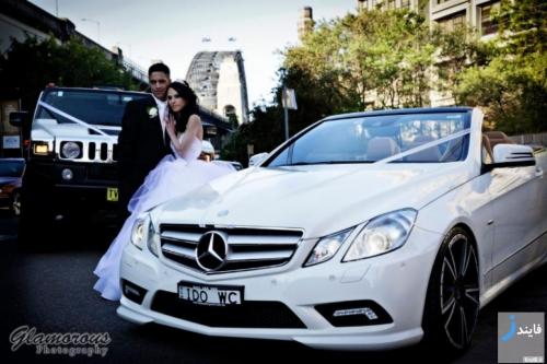 تصاویری دیدنی از لوکس ترین و زیباترین ماشین های عروس