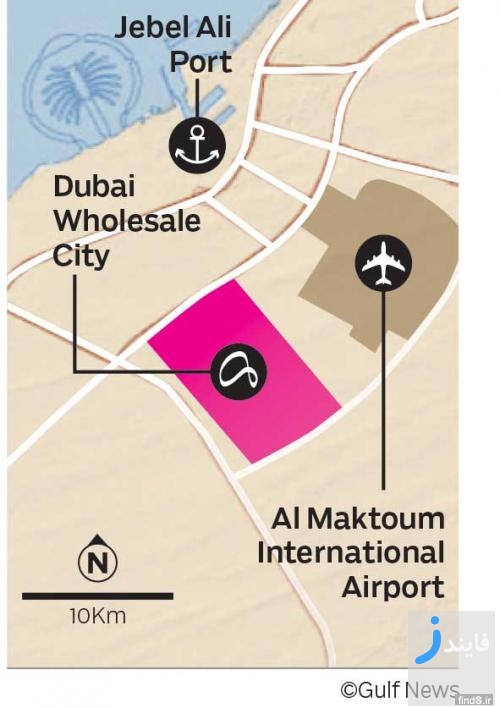ساخت بزرگترین عمده فروشی جهان در دبی با هزینه 30 میلیارد دلار