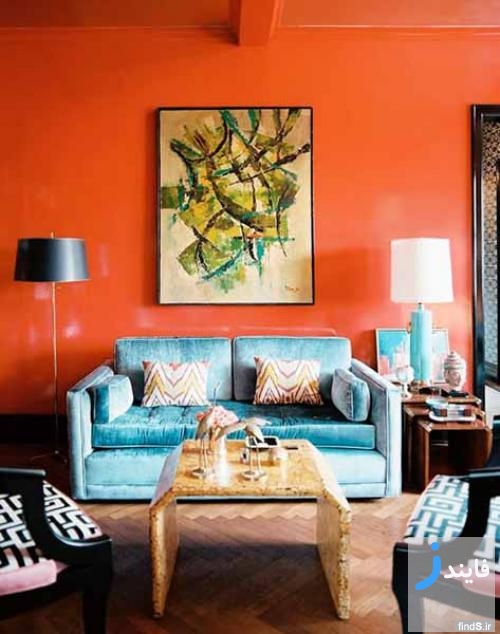 راهنمای انتخاب بهترین رنگها برای اتاق + خاصیت رنگ ها در دکوراسیون منزل