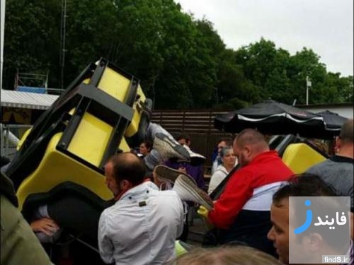 سقوط قطار شهربازی در اسکاتلند با سرعت 65 کیلومتر در ساعت