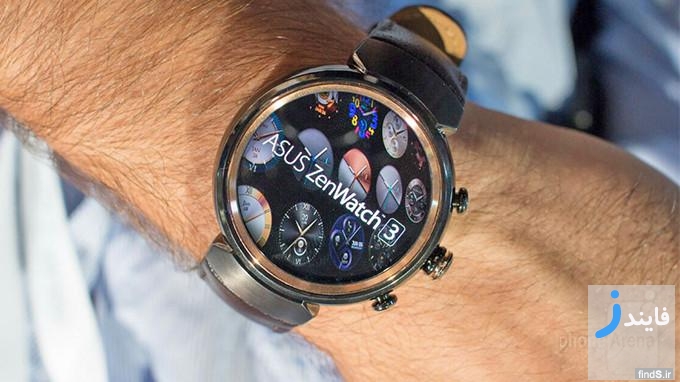 رونمایی از ساعت هوشمند جدید ایسوس ZenWatch 3 + قیمت