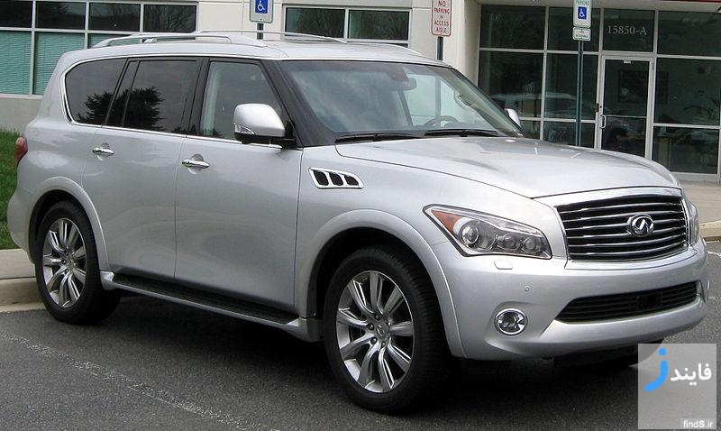 مشخصات فنی و تصاویر شاسی بلند لوکس اینفینیتی QX56 + قیمت روز