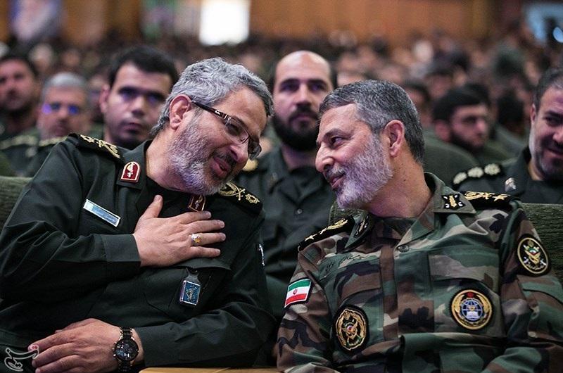 حمایت کامل فرمانده ارتش، از سپاه / واکنشی به سخنان روحانی، یا هشدار به اسرائیل؟