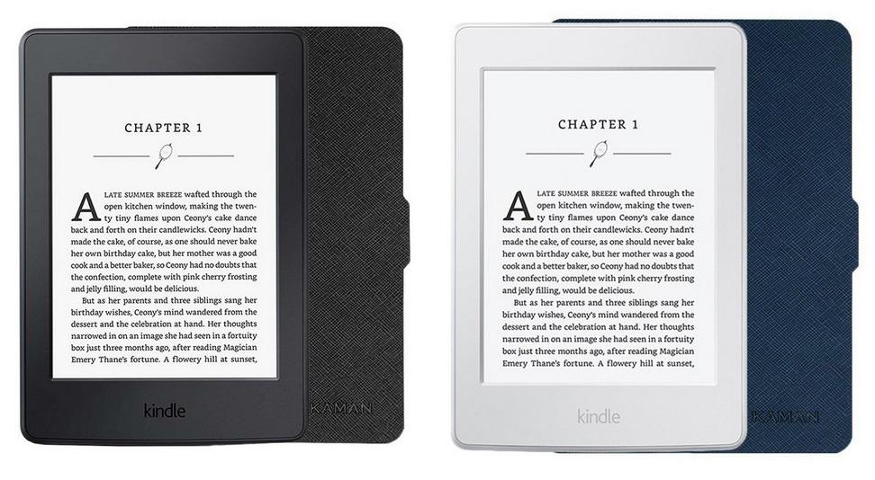 کتاب خوان آمازون مدل Kindle Paperwhite نسل هفتم همراه با کاور هوشمند کمان رایانه - ظرفیت 4 گیگابایت