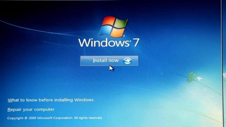 Repair your computer windows 7