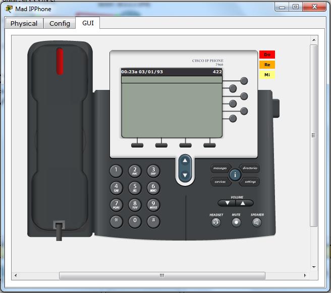 Verify the voip configuration