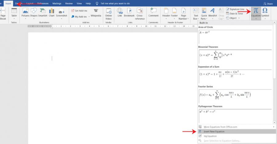 equation input box