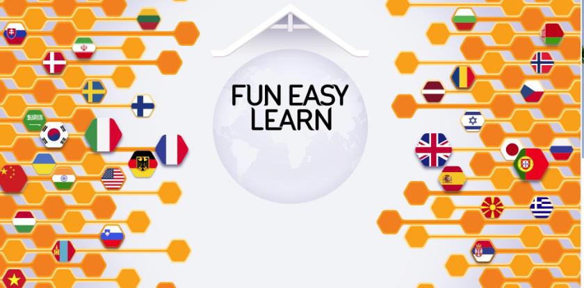  اپلیکیشن Learn Languages - FunEasyLearn