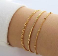 فهرست قشنگ ترین دستبندهای طلا 18 در بهار امسال