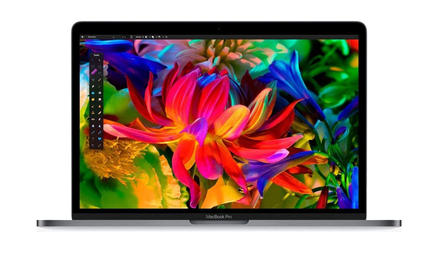  لپ تاپ 13 اینچی اپل مدل MacBook Pro MPXV2 2017 همراه با تاچ بار