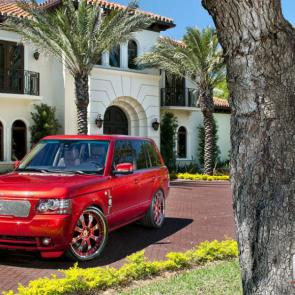 Red Range Rover MC Customs #5