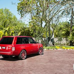 Red Range Rover MC Customs #6
