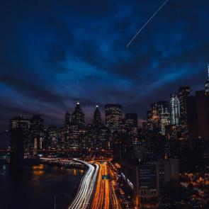 New York Night Photo by Zac Ong