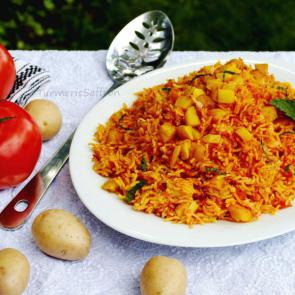 Estamboli Polow Persian Tomato Rice