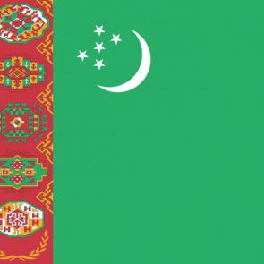 پرچم کشور ترکمنستان | Flag of Turkmenistan