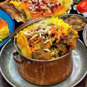عکس قابلی پلو | غذای محلی افغان ها