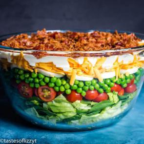 سالاد هفت لایه | Seven Layer Salad
