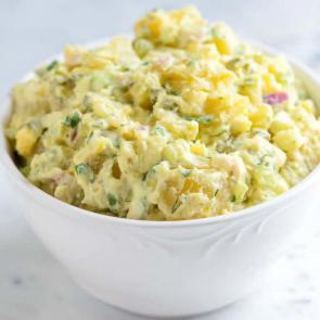 سالاد سیب زمینی | Creamy Potato Salad
