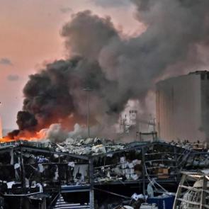 تصاویر انفجار بیروت لبنان | آلبوم عکس ویرانی در بیروت