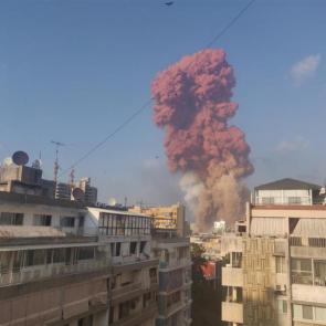 انفجار بیروت لبنان 2#