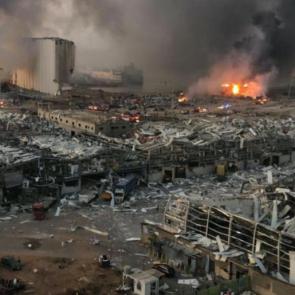 انفجار بیروت لبنان 14#