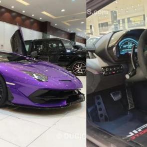 Lamborghini Aventador Purple 2020 in Dubai