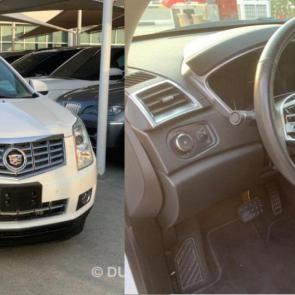 Cadillac SRX 2015 white in Dubai UAE