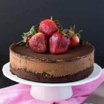 عکس موس کیک شکلاتی | Triple Chocolate Mousse Cake