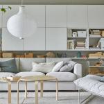 چیدمان اتاق نشیمن ایکیا 2021 | Scandinavian, stylish and storage-friendly