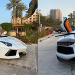 Lamborghini Aventador 2014 white in Qatar