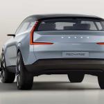 نمای عقب خودروی Volvo Concept Recharge