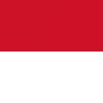پرچم کشور اندونزی با کیفیت بالا - Indonesian flag Original