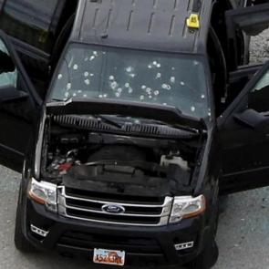 خودروی عامل کشتار San Bernardino آمریکا که در پی آن 14 نفر کشته شدن