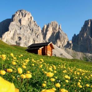 تصویری زیبا از منطقه Dolomites در شمال ایتالیا