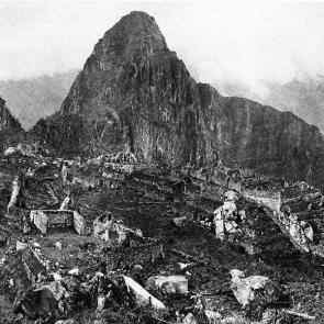 منظره‌ای از شهر ماچو پیچو در سال ۱۹۱۲ میلادی