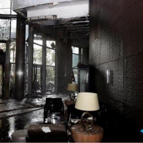 #8 آتش سوزی در هتل آدرس دبی / REUTERS/Ahmed Jadallah