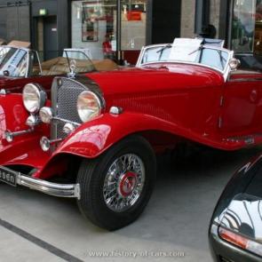 500K Cabriolet<br />
مرسدس مدل 500 K یا W29 را از سال 1934 تا 1936 تولید کرد.<br />
حداکثر سرعت این مدل 160 کیلومتر در ساعت بود و مصرف سوخت آن صدی 30 لیتر بود.