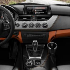 The BMW Z4 sDrive35is with Alcantara and leather interior