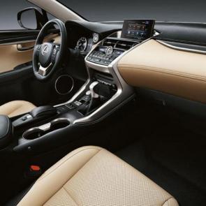 NX
Shown with available Crème leather trim