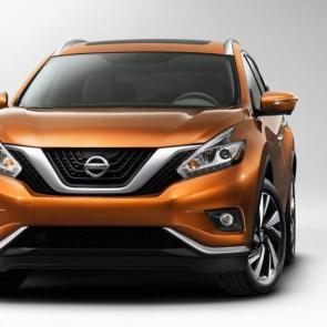 Nissan Murano Platinum AWD shown in Pacific Sunset with 260 HP